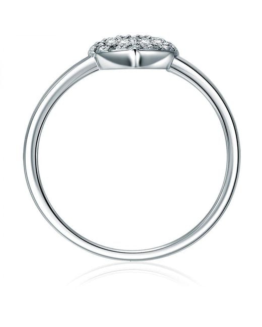 Tresor 1934 Metallic Trilani Sterling Ring
