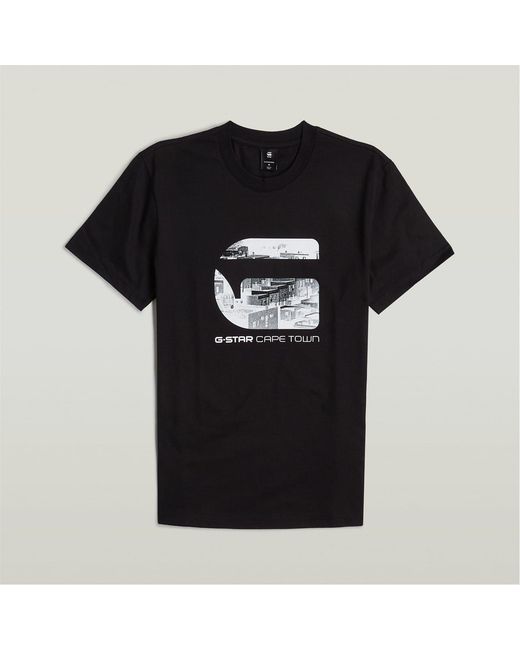 G-Star Black G Cape Town Ts for men