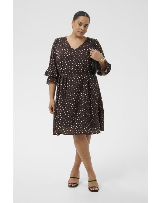 Kaffe Black Kleid Kcditte Kleid A-Shape