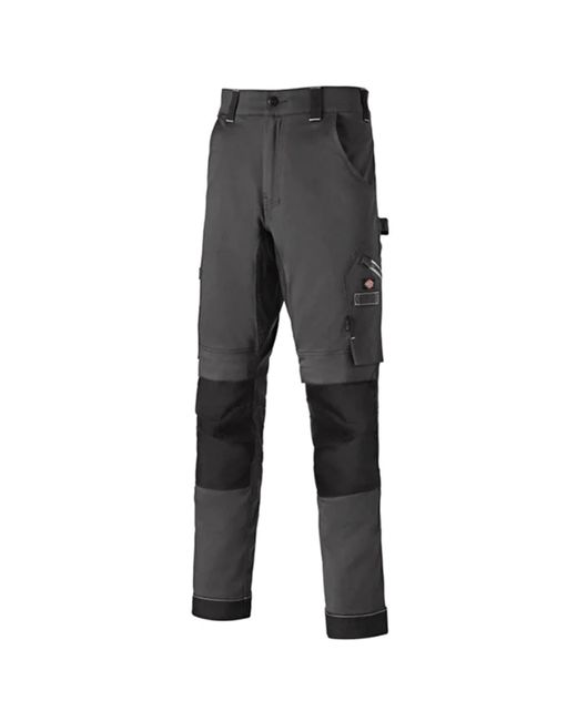 Dickies Gray Universal Flex Knee Pad Trousers Cotton for men