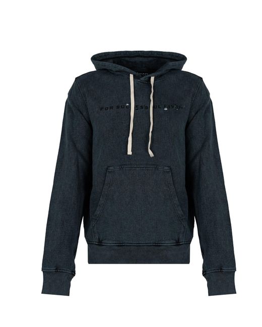 DIESEL Blouse Ginn Hood Mannen Grijs in het Blue voor heren