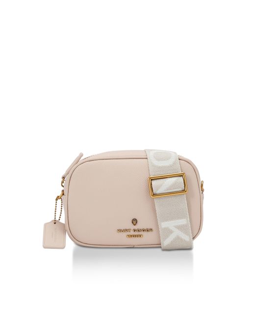 Kurt Geiger Natural Leather Kgl Greenwich Camera S Bag