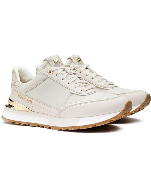 Michael Kors White Nova Trainers