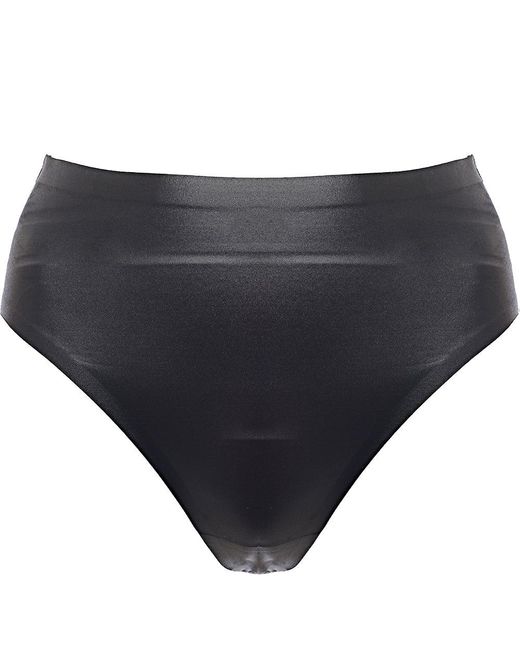 Agent Provocateur Blue Core Paige Big Brief W/ Slight Sheen