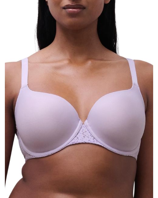 Chantelle Purple Norah Covering T-Shirt Bra