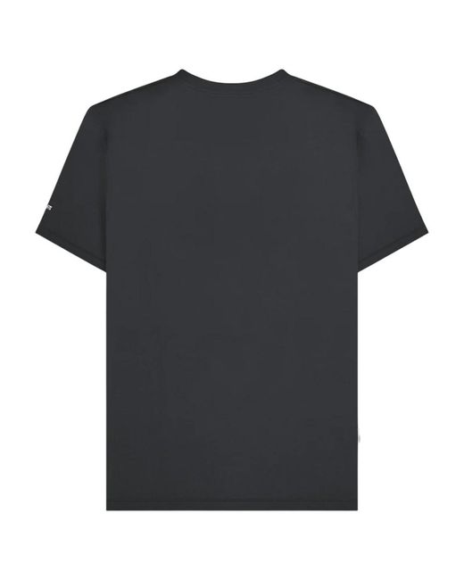 Lambretta Black Racing Stripe T-Shirt (Iron/ for men