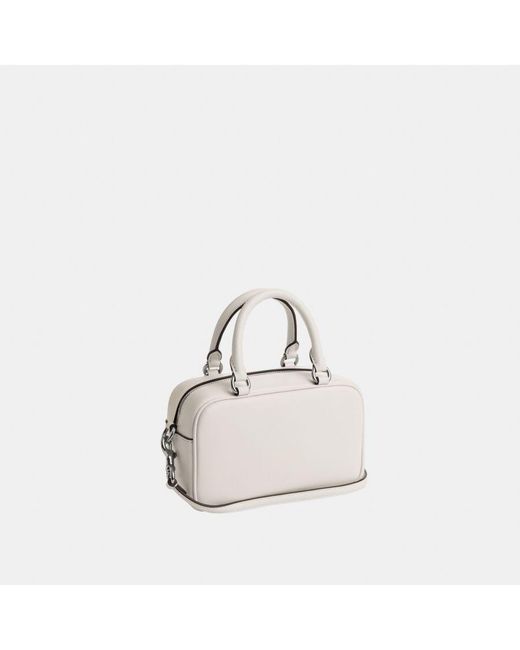 COACH White Satchel Crossbody