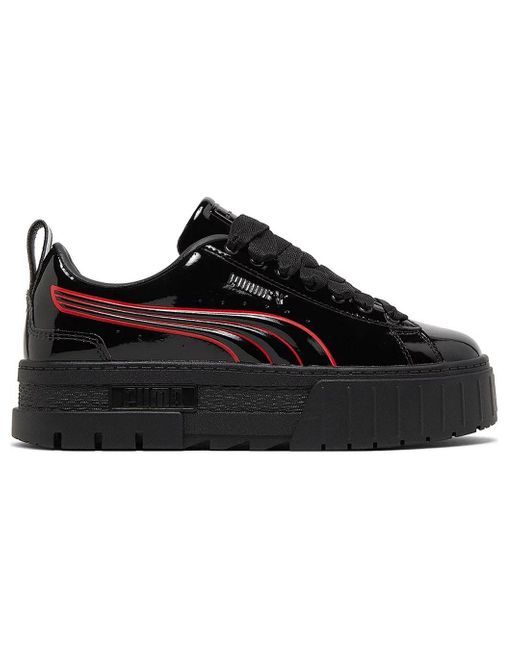 PUMA Batman X Mayze Catwoman Trainers Patent Leather in Black Lyst UK