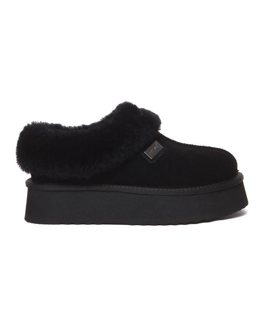 EverAu Australia Black Ever Au Topknot Leather Slippers