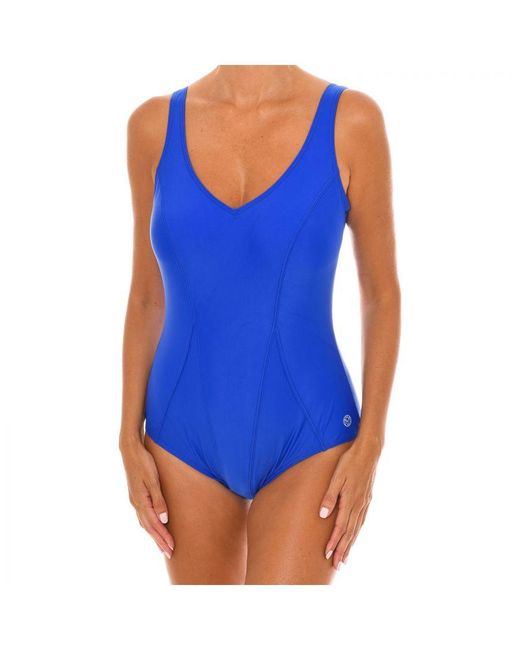 Marie Claire Blue V-Neck Swimsuit 46064