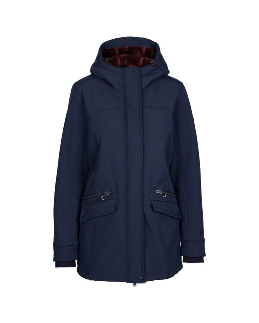 Trespass Blue Ladies Anza Tp75 Soft Shell Jacket