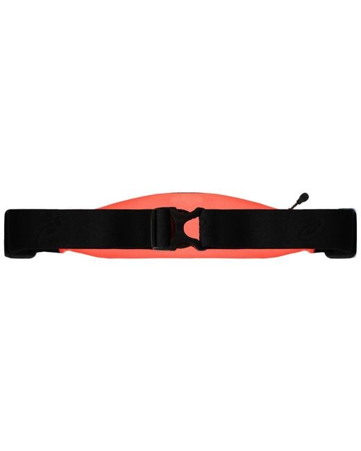 Asics Red Logo Sunrise Running Waist Bag for men
