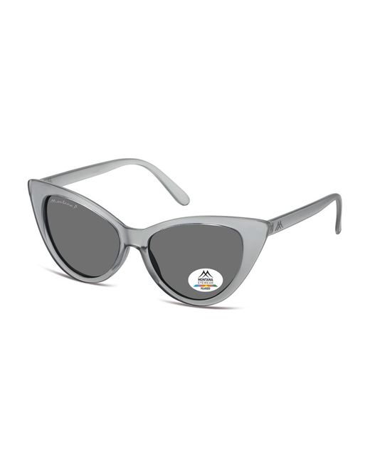 Montana Gray Cat Eye Transparent Polarized Mp71