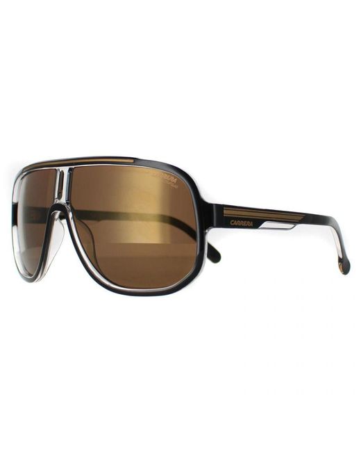 Carrera Brown Rectangle High Contrast Polarized Antireflex 1058/S for men