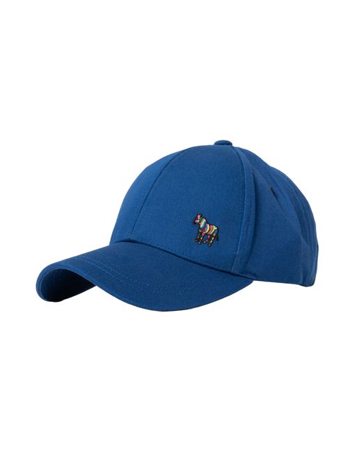 Paul Smith Blue Zebra Cap Cotton for men