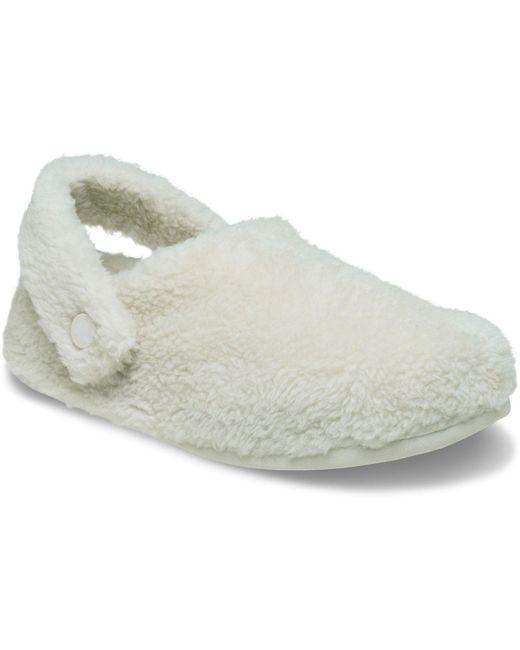 CROCSTM White Classic Cozzzy Slippers