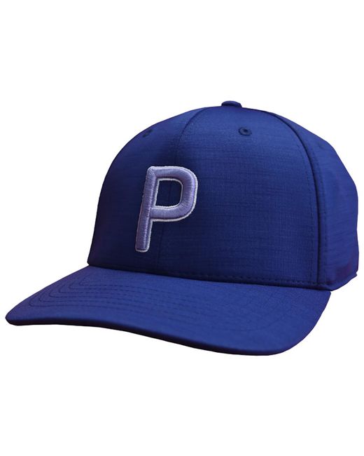 PUMA Blue P 110 Flexfit Adjustable Golf Cap 022537 30 for men