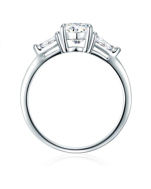 Tresor 1934 Metallic Trilani Sterling Ring