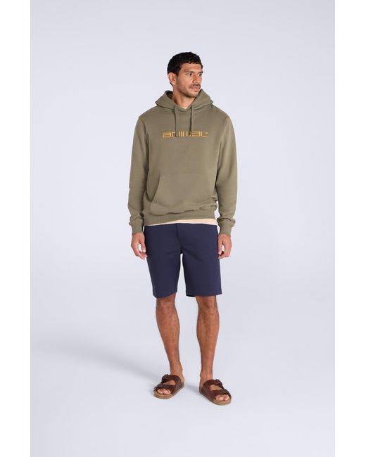 Mountain Warehouse Multicolor Driver' Logo Hoodie With Pocket Cotton Warm Everyday Casual Pullover for men