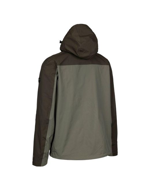 Trespass Green Curbridge Tp75 Waterproof Jacket (Herb) for men