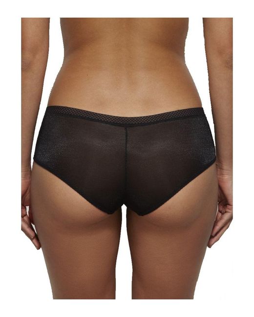 Gossard Black Glossies Short