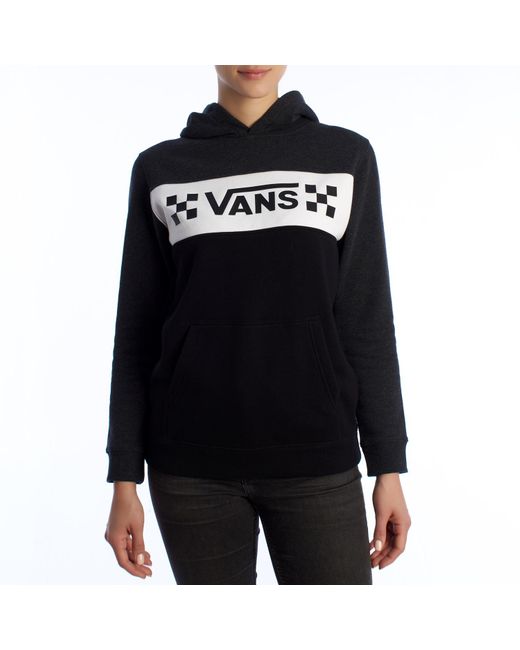 Vans Black Drop Check Vn0A5Gv49Ky1 Hoodie for men