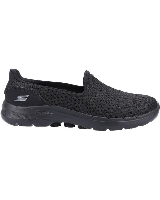 Skechers Black Gowalk 6 Big Splash Shoe