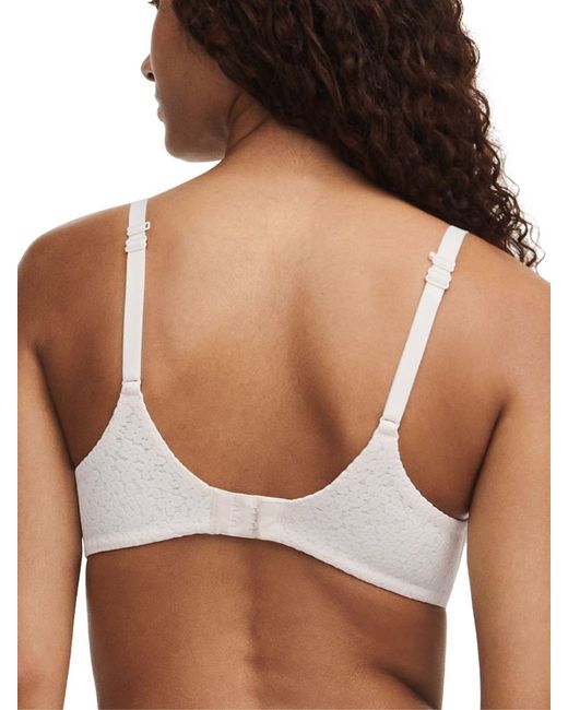 Chantelle White Norah Covering T-Shirt Bra
