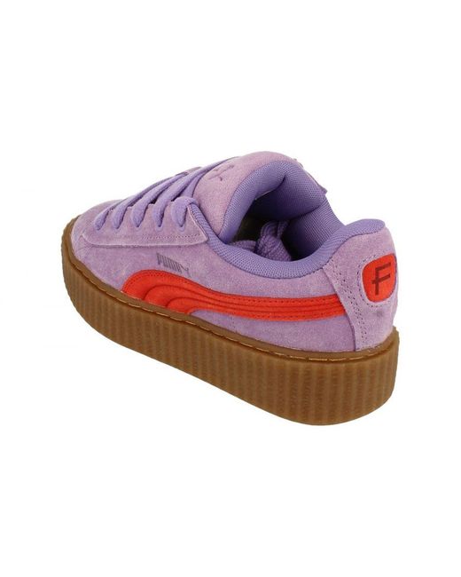 PUMA Purple Palermo S Trainers Lavender Alert 5 Uk