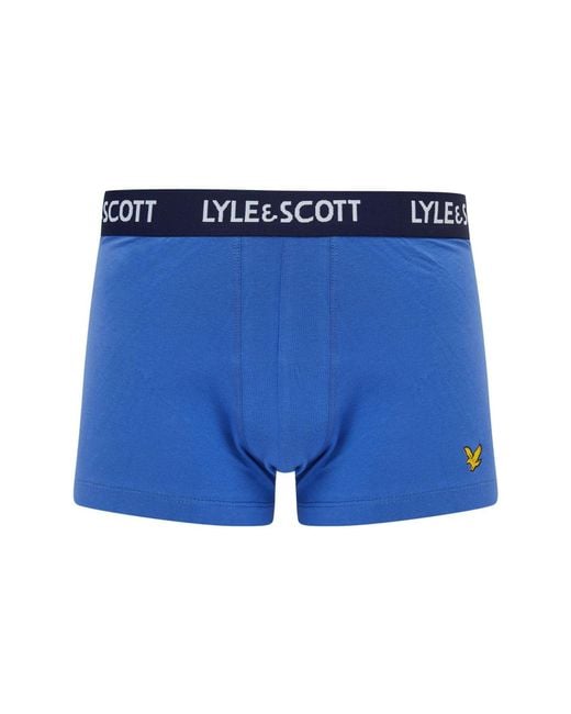 Lyle & Scott Blue And Trunk Clothing for men