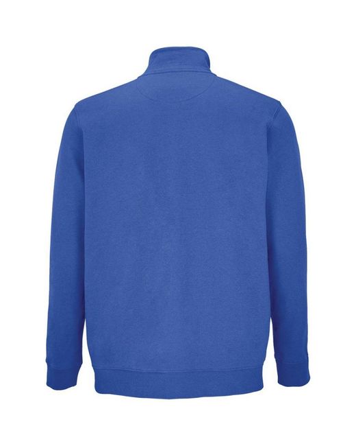 Sol's Cooper Sweat Jacket Met Volledige Rits Voor Volwassenen (koningsblauw) in het Blue