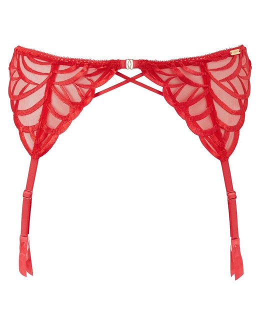Gossard Red Fiesta Suspender