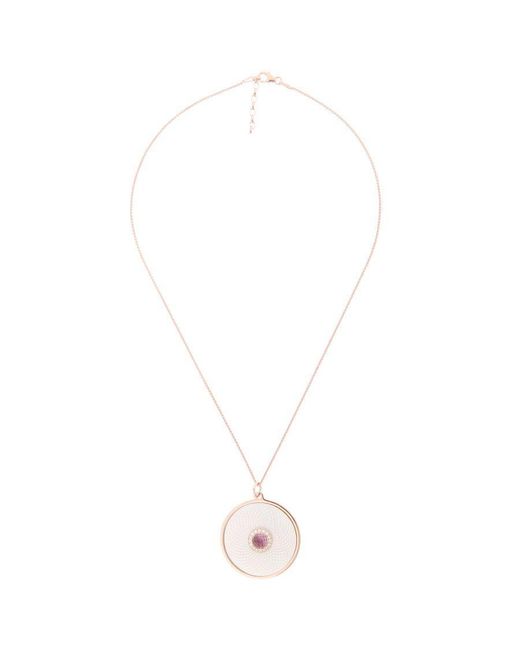 Orphelia Metallic 925 Sterling Chain With Pendant