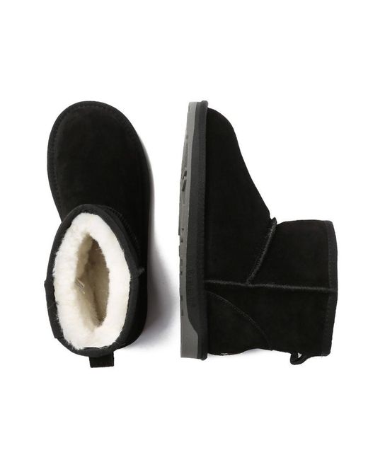 EVER AU Black Emu Mini Classic Boots
