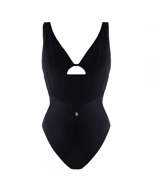 GYMSHARK Blue Eco-Friendly Swimsuit Textile