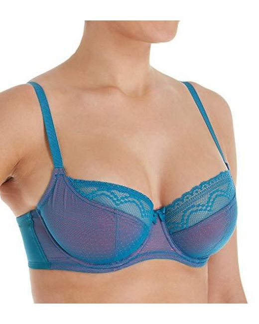 Cleo By Panache Blue Hettie Balcony Bra