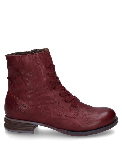 Josef Seibel Red Sanja 01 Boots Burgundy