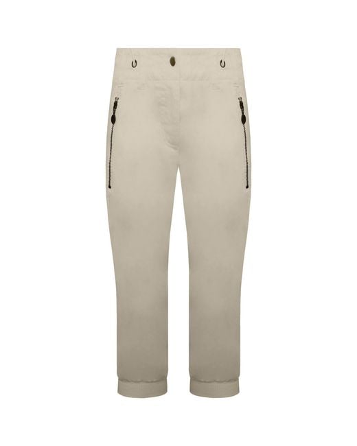 Nike Natural Cropped Track Pants Cotton