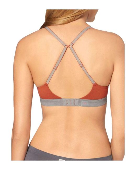 Sloggi Orange Move Flow Padded Sports Bra