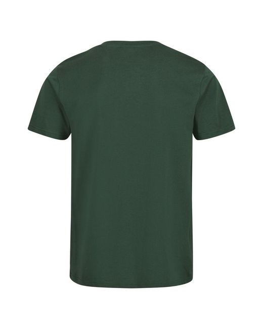 Regatta Green Pro Cotton Soft Touch T-Shirt (Dark) for men