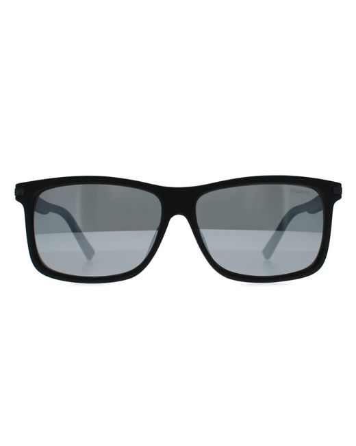 Polaroid Gray Rectangle Mirror Polarized Pld 2075/S/X for men