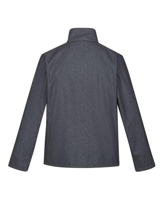 Regatta Blue Cera V Wind Resistant Soft Shell Jacket (Seal Marl) for men