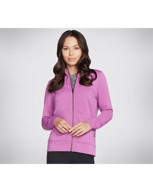 Skechers Pink Go Walk Jacket
