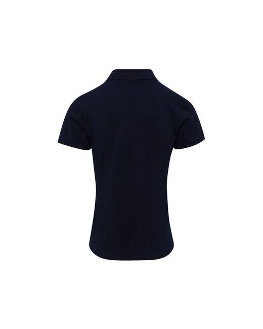 PREMIER Blue Ladies Coolchecker Plus Polo Shirt