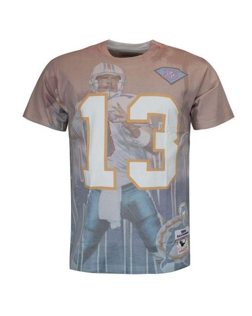 Mitchell & Ness Gray City Pride Dan Marino T-Shirt for men