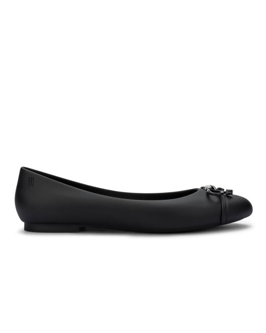 Melissa Black Doll V Ballet Flat