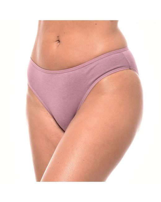 Kisses&Love Pink Pack Of 3 Kl10000 Cotton Panties