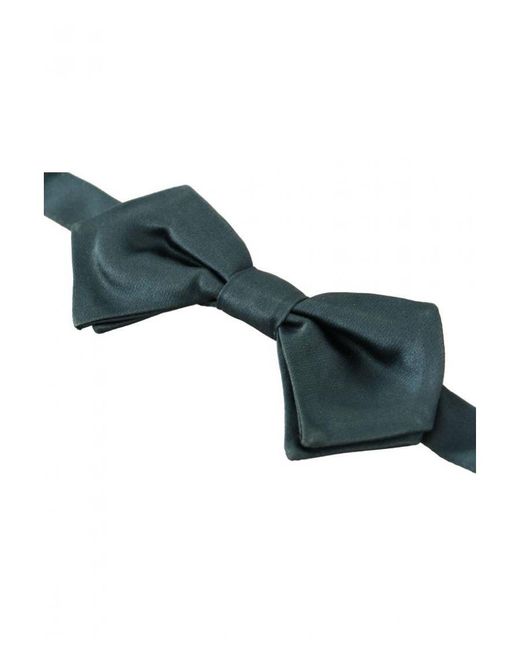 Dolce & Gabbana Blue 100% Silk Adjustable Neck Papillon Tie for men