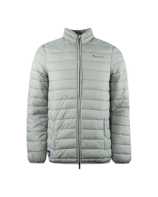 Aquascutum Gray London Logo Active Jacket Polyamide for men