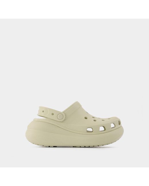 CROCSTM White Classic Crush Mules